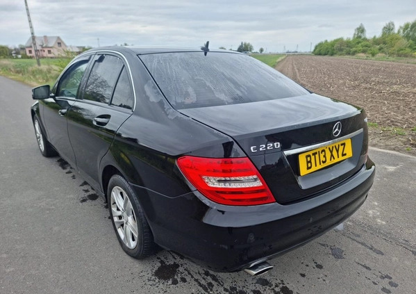 Mercedes-Benz Klasa C cena 15900 przebieg: 143100, rok produkcji 2013 z Przedecz małe 121